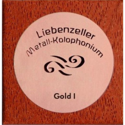 LIEBENZELLER Metall Kolophonium Gold II für Violine / Viola