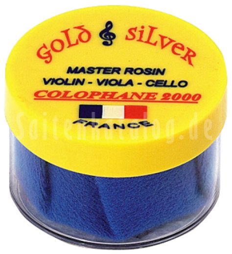 GOLD and SILVER  Rosin 2000 for Violin, Viola, Cello