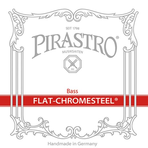 Pirastro Flat-Chromesteel E 2.10M Saite für Kontrabass