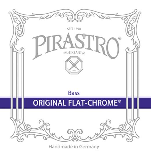 Pirastro Original Flat-Chrome E 2.10M Saite für Kontrabass