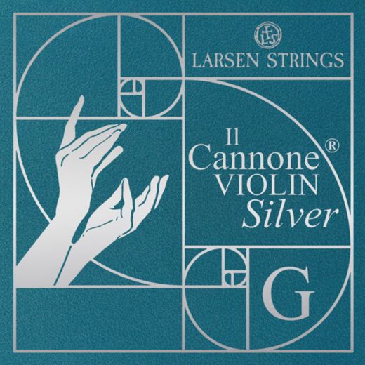 Larsen IL CANNONE SILVER Violin G String