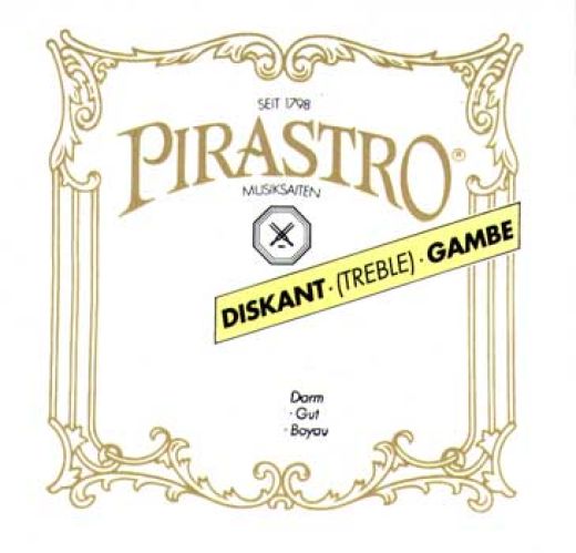 Pirastro G5 Darm / Silber Saite für Diskant-Gambe