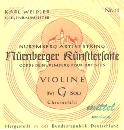 NÜRNBERGER KÜNSTLER A Saite für Violine / Geige