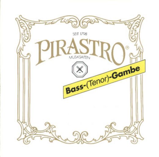 Pirastro D6 Bass Viol Gut String Silver-Plated