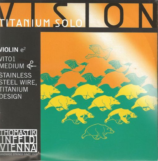 Thomastik VISION TITANIUM SOLO / ORCHESTRA G Saite für Violine / Geige