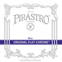 Pirastro Original Flat-Chrome G / A1 SOLO Saite für Kontrabass